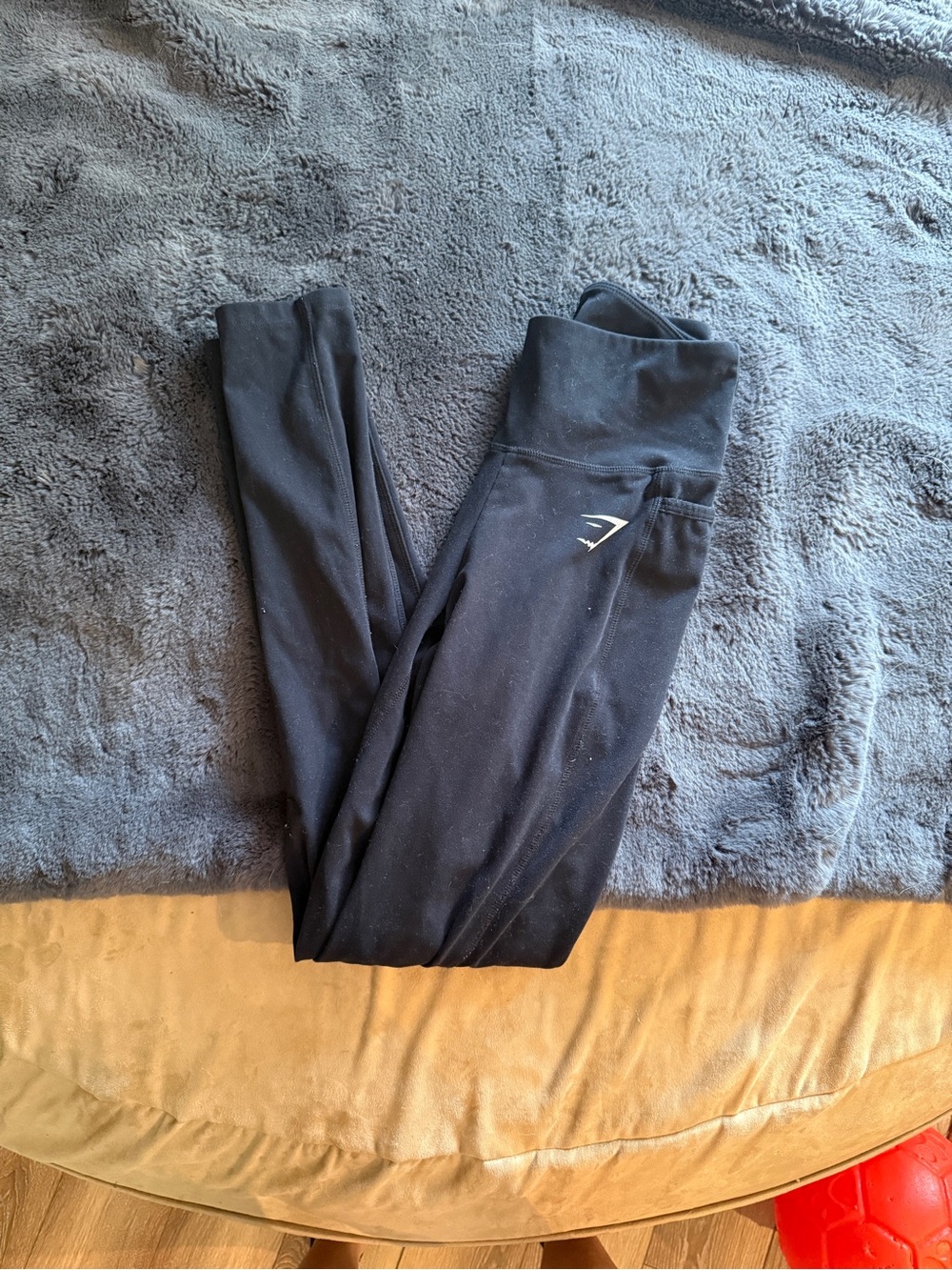 Gymshark Black High-Rise Workout Leggings